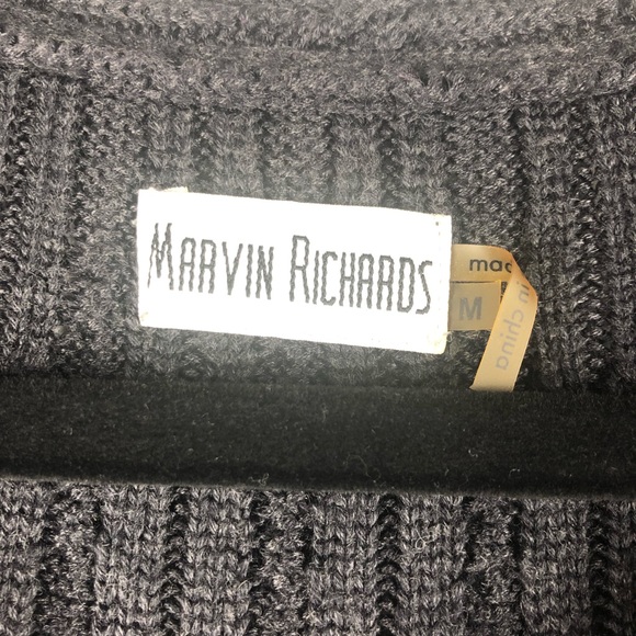 Marvin Richards Dress Women’s M Gray Knit. - Picture 4 of 6